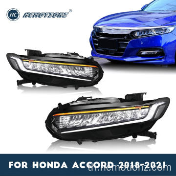 HCMotionz Factory 2018-2021 Honda Accord LED ไฟหน้า
